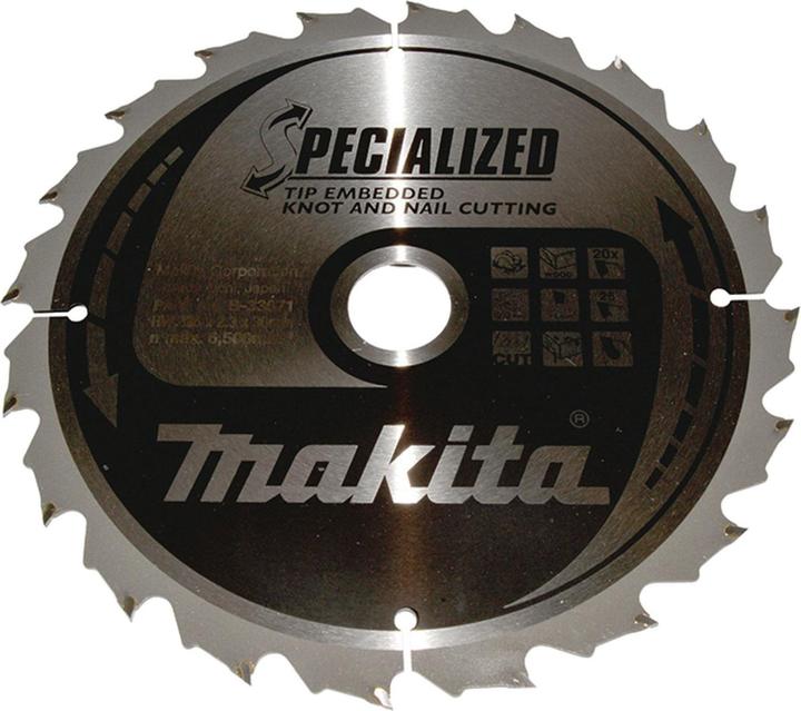 Productafbeelding Makita SPECIALIZED zaagblad 235x30x20Z (B-33071)