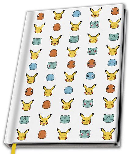 Actual product image ABYstyle Pokemon - Starters (A5, Plain, Hardcover)