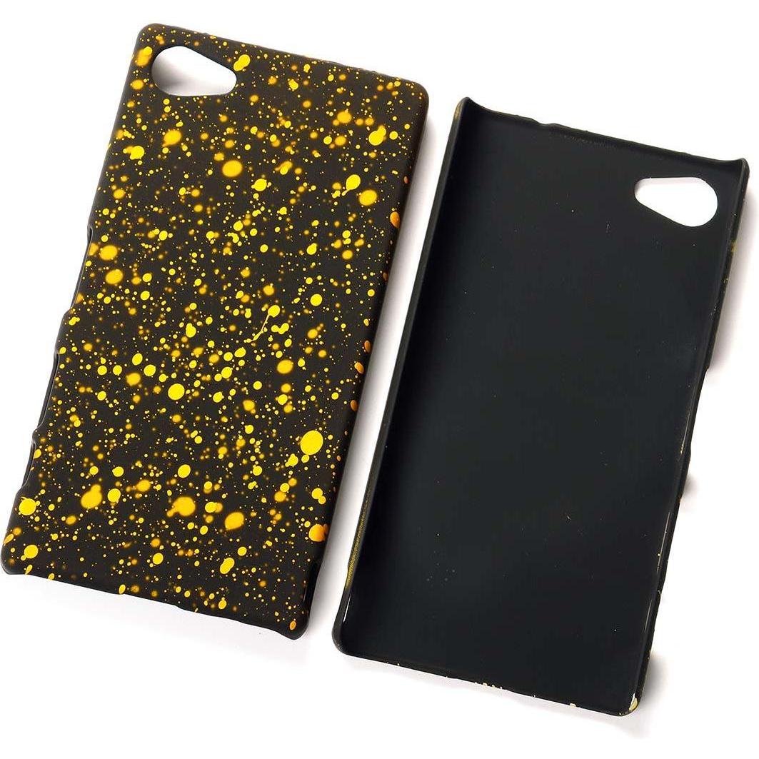 Thumbnail - König Design Handy Hülle Schutz Case Bumper Etuis für Sony Xperia Z5 Compact 3D Sterne Gelb (Sony Xperia Z5 Compact), Sm...