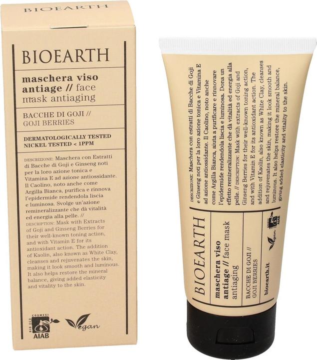 Actual product image Bioearth Antiage face mask for berries Goji berries Wolfberry 100 ML (100 ml)