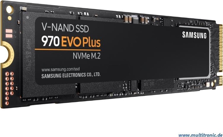 Actual product image Samsung 970 EVO Plus (2000 GB, M.2 2280)