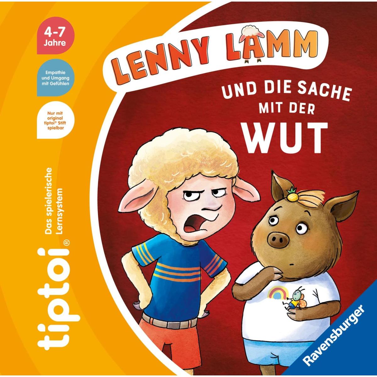 Lenny Lamm und die Sache mit der Wut, Kinderbücher von Anja Kiel, Antje Hagemann