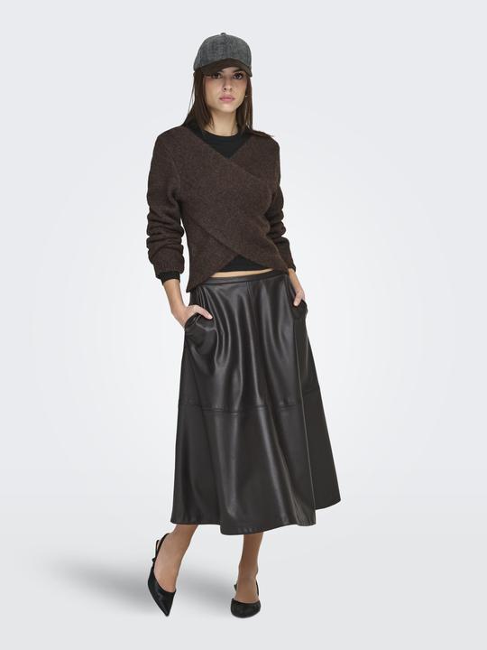 Produktbild Only Onlzaggie Life Ls V-Neck Reversib Ex Knt (M)
