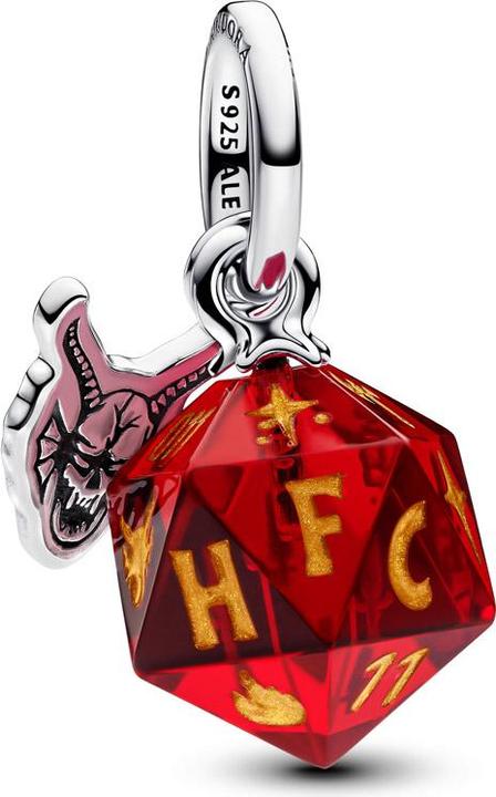 Immagine prodotto Pandora Fuoco infernale (Vetro, Argento 925, Smalto)