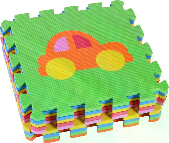 Produktbild Knorrtoys Puzzlematte - "Fahrzeuge"/10-tlg./32 cm (32 x 32 cm)