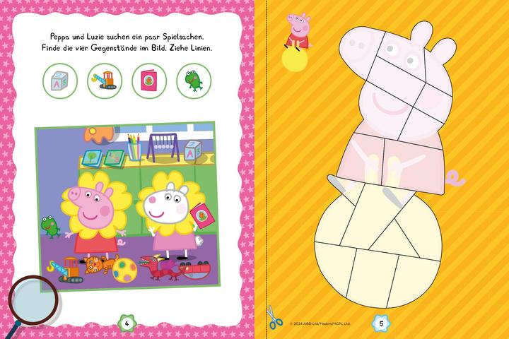 Produktbild Peppa Pig Meine Sticker-Bilder. Puzzeln mit Stickern