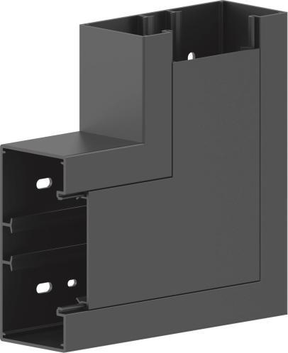 GGK BR 60x130/80-FWGGK BR 60x130/80-FW Flachwinkel BR 60x130/80-9005 PVC 18351 (130 cm)