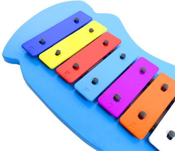 Produktbild keepdrum Fisch Glockenspiel für Kinder Holz