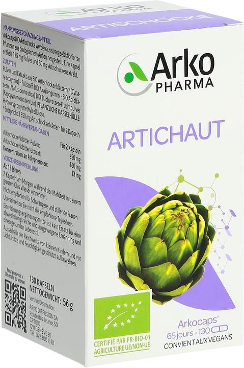 Immagine prodotto Arkopharma Carciofi biologici (130 Pezzo/i, Pillole, 116 g)