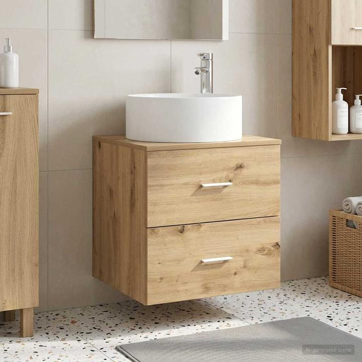 Produktbild vidaXL Badezimmer-Waschtisch (445 mm, 495 mm)