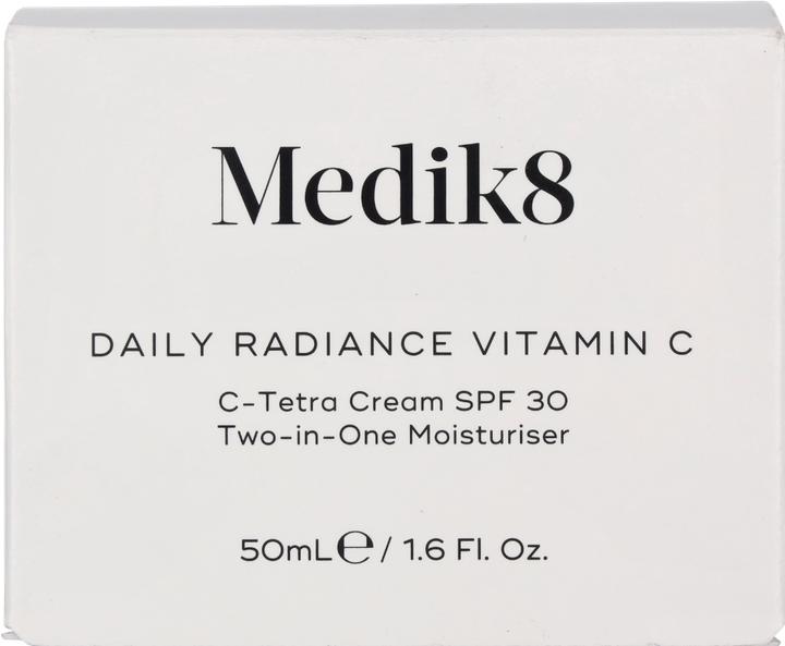 Produktbild Medik8 Daily Radiance Vitamin C C-Tetra Cream SPF 30 Two-in-One Moisturiser 50ml (Körpercreme, 50 ml)
