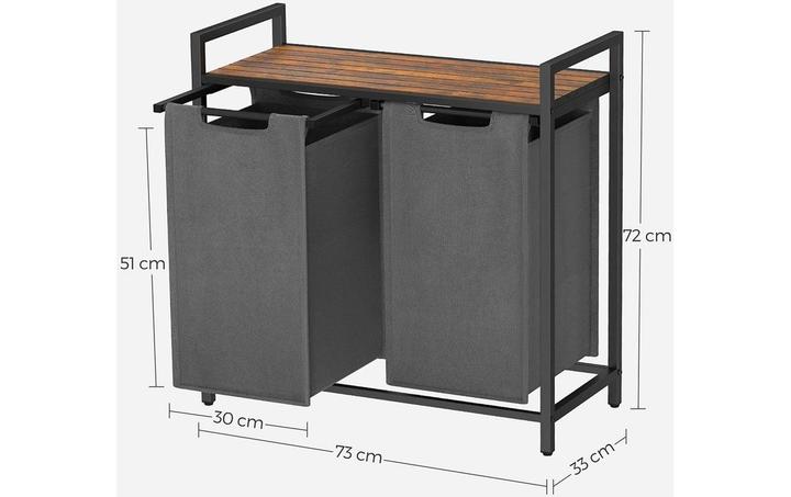Actual product image Vasagle Laundry (92 l)