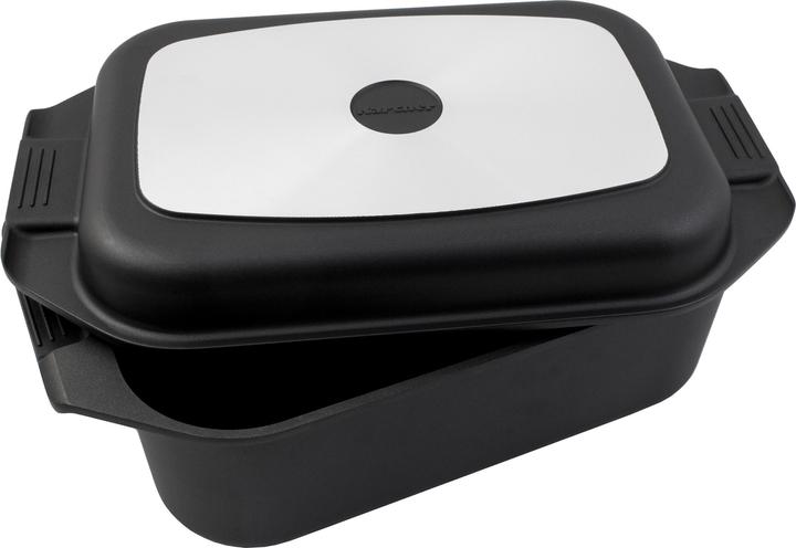 Karcher Rôtissoire 2 en 1 Noir (Cocotte + faitout, Fonte d'aluminium)