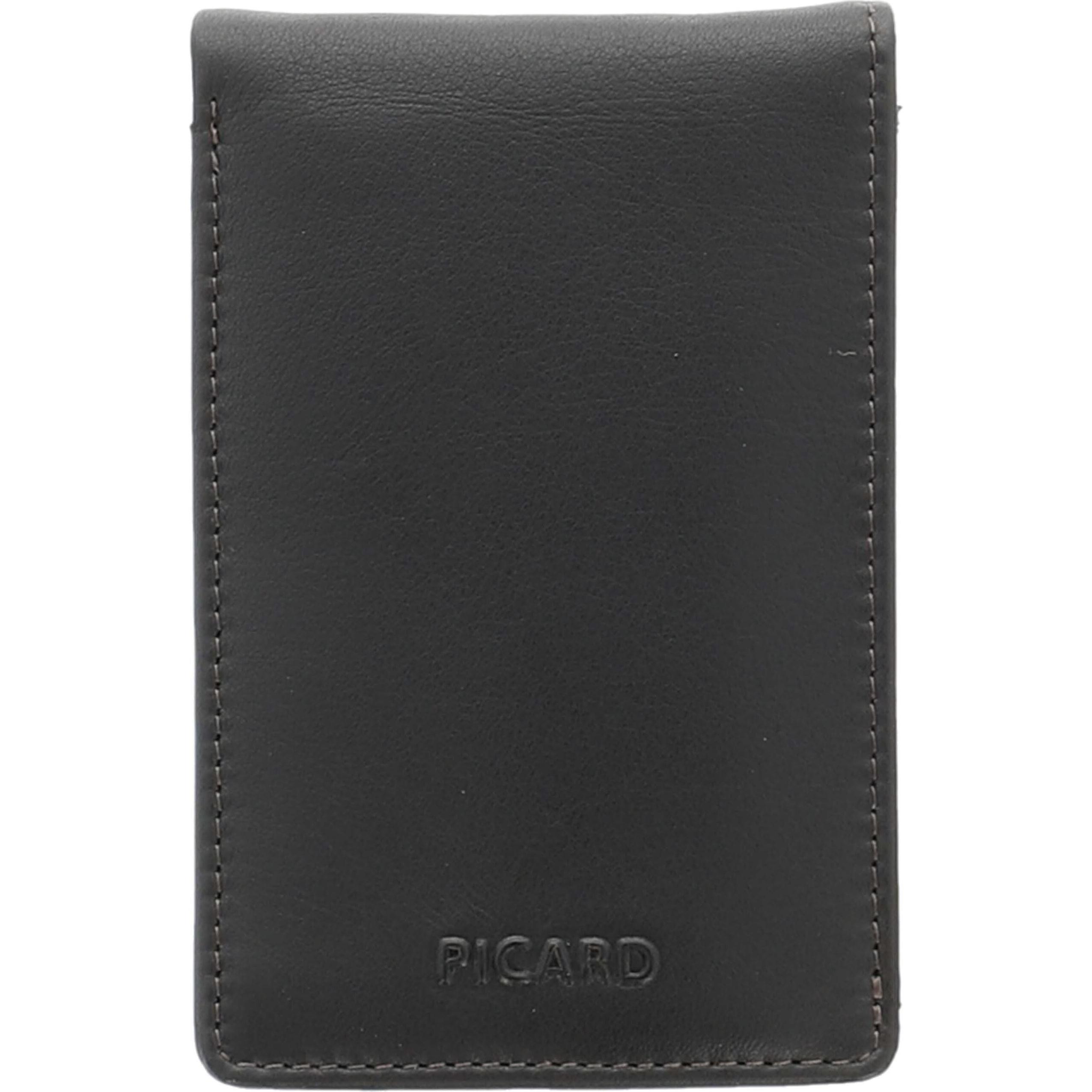 Picard, Herren, Portemonnaie, Brooklyn Geldbörse V Leder 10 cm, Braun