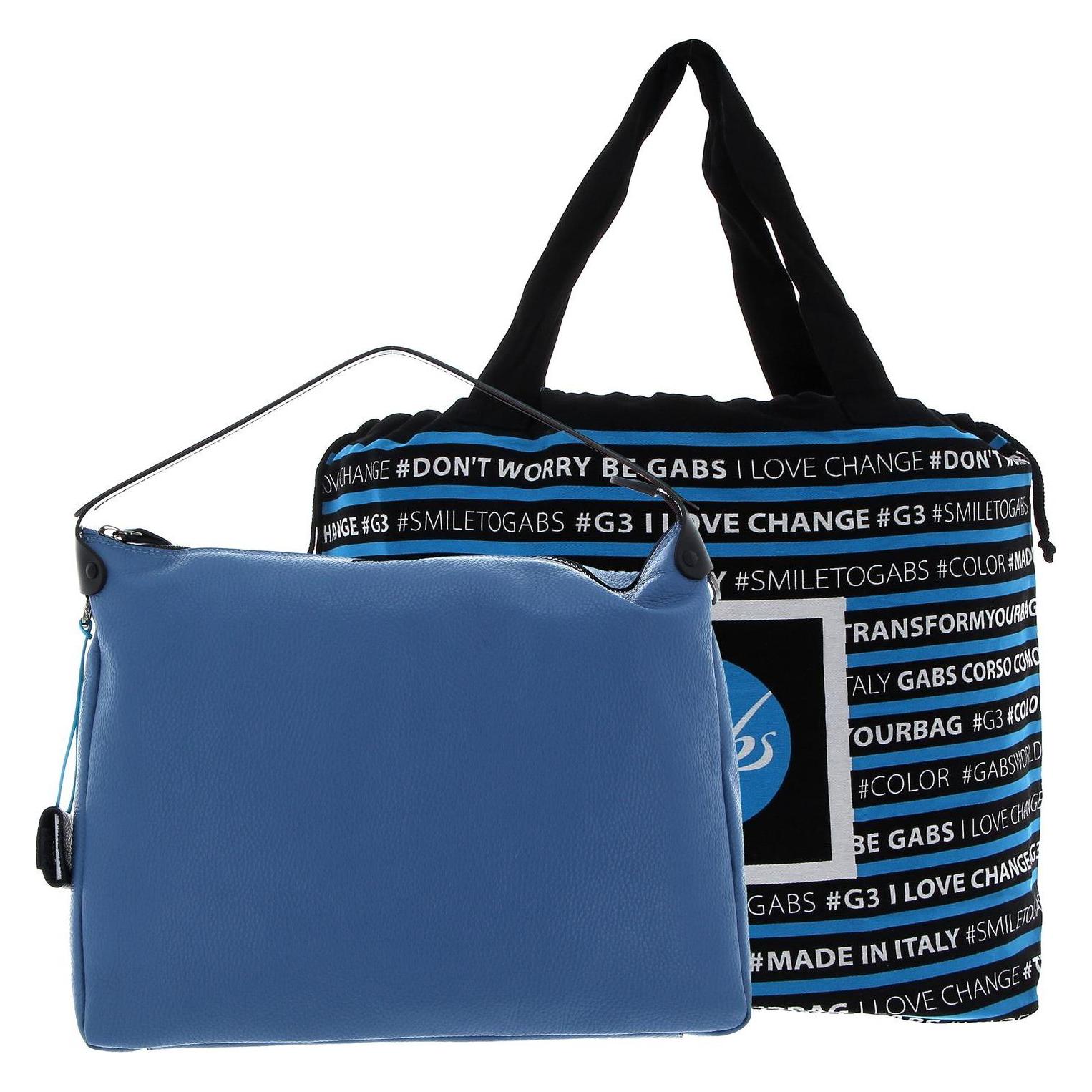 Gabs, Damen, Handtasche, Calliope Tg Ruga Stitching, Blau