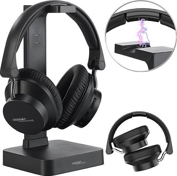 Image du produit Auvisio Casque radio numérique & amplificateur d'écoute (Pas de réduction du bruit, 8 h, Sans fil)