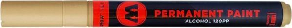 Actual product image Molotow Felt-tip pen Permanent Paint 120P gold 401 (Gold, 2 mm, 1 x)