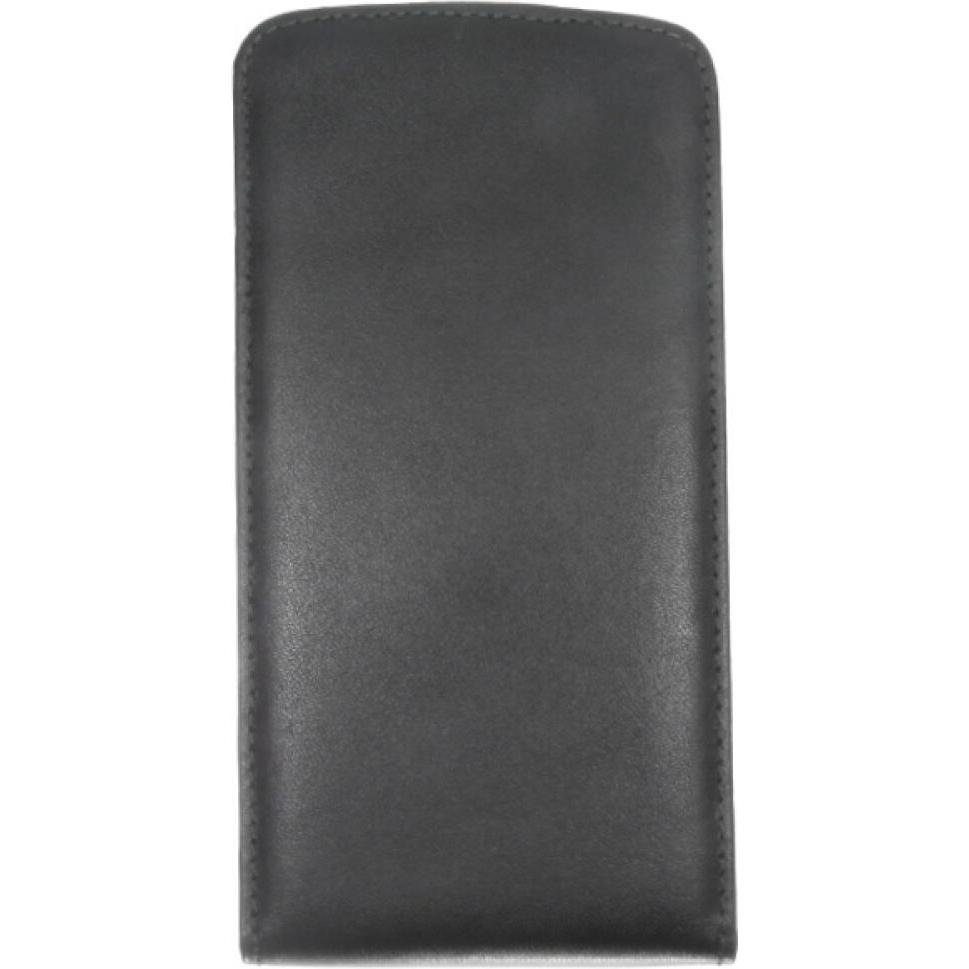 OEM Slim Leather Flip Case LG G3 D855 - Black (LG G3), Smartphone Hülle, Schwarz
