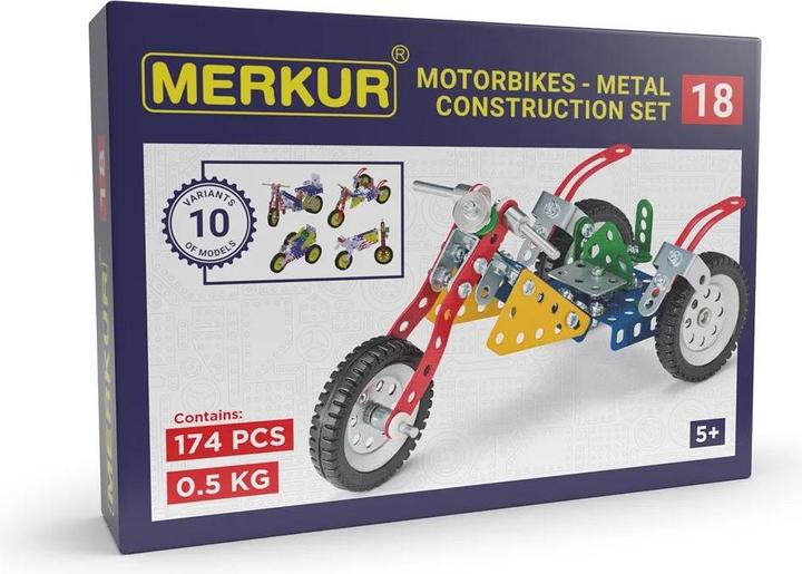 Produktbild Merkur 018 Motorcycles, 174 Teile, 10 Modelle
