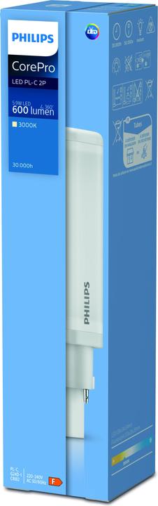 Actual product image Philips PLC/T - EM/Mains (G24d-1, 600 lm, 10 x)