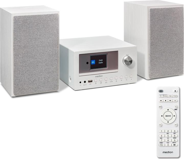 Medion DAB+ LIFE P85003 (Wi-Fi, Bluetooth, CD player, 2x 15 W)