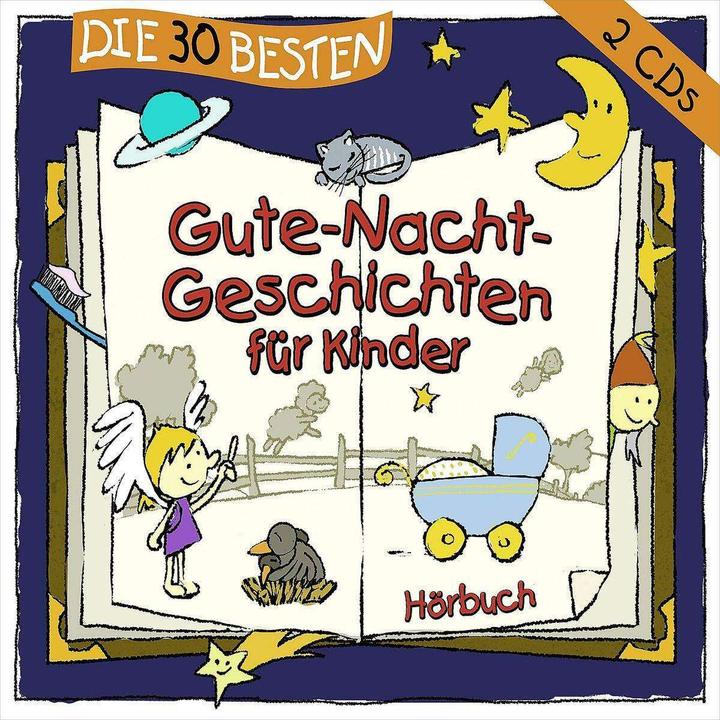 Actual product image The 30 best bedtime stories for children (German)