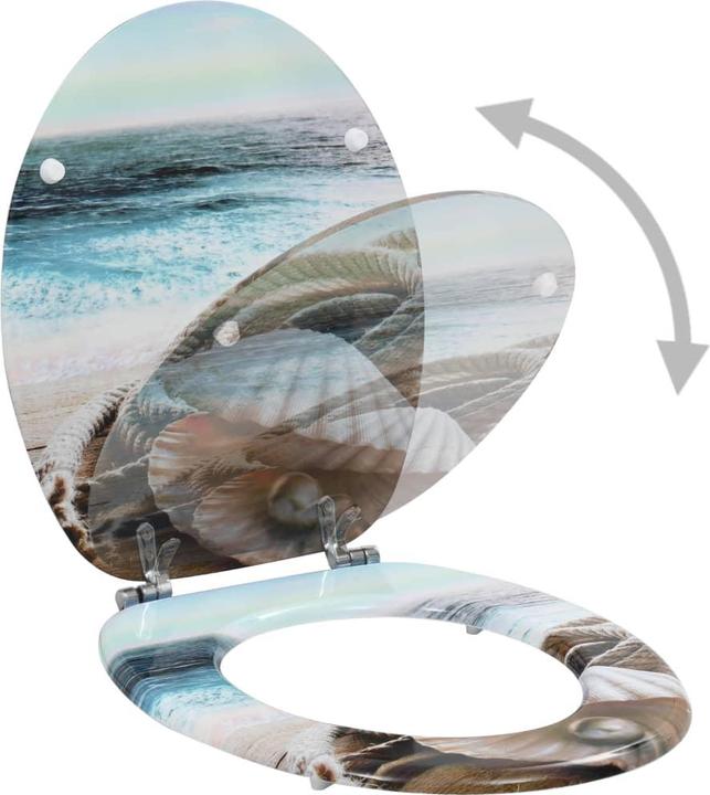 Actual product image vidaXL Toilettensitz