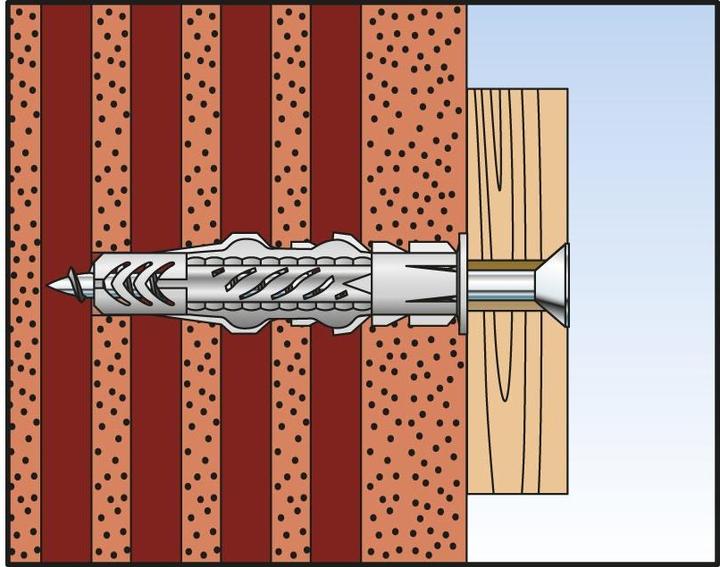 Produktbild Fischer Universaldübel UX 8x50 R K (10 Stk.)