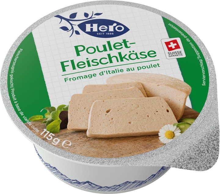Produktbild Hero Poulet-Fleischkäse (115 g)