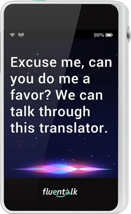 Actual product image Timekettle Fluentalk T1 Mini Handheld Translator (1 GB)