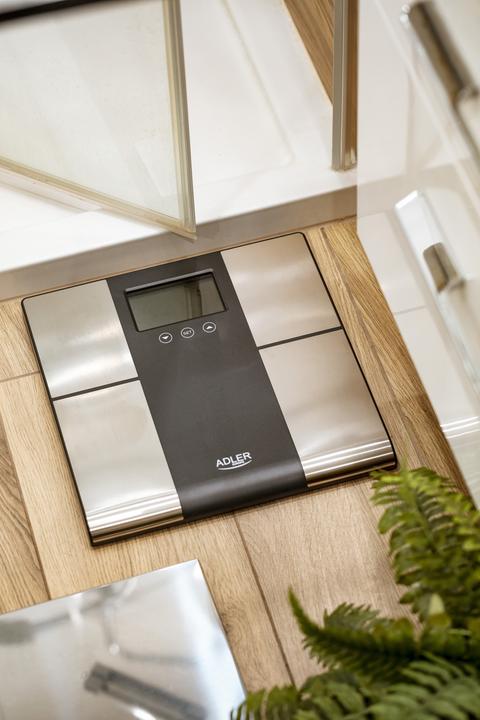 Actual product image Adler AD 8165 Personal Scale Rectangle, Electronic Personal Scale (225 kg)