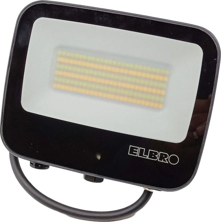 Produktbild Elbro LED-Strahler CCT 50W 3000...6000K IP66 120° 165×137mm schwarz