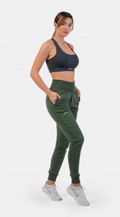 Produktbild Nebbia High-Waist Loose Fit Sweatpants "Feeling Good" 409 dark green (S)