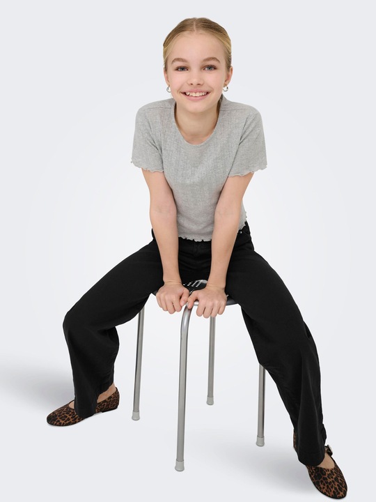 Actual product image Only Wide trousers Trousers with wide leg cut (146)