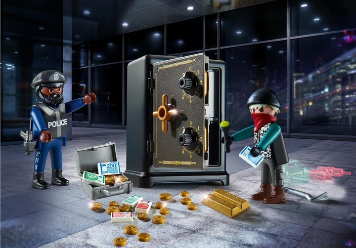 Image du produit Playmobil Starter Pack Casseur de coffre-fort (70908, Playmobil City Action)