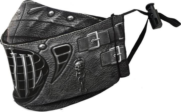 Actual product image Spiral Evil Face Mask