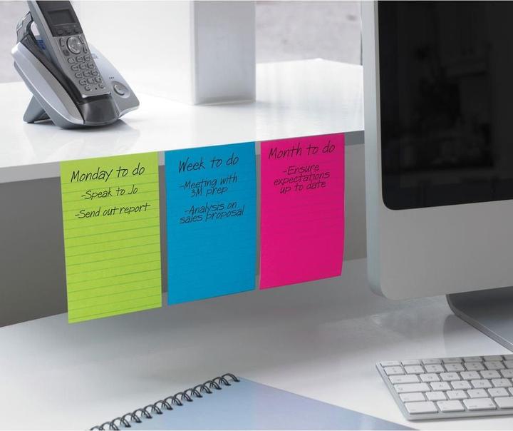 Actual product image Post-it Super Sticky (102 x 152 mm)