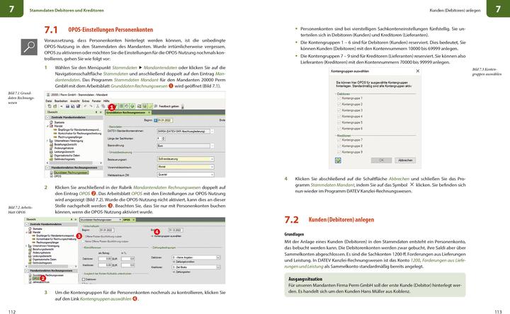 Produktbild Praxisnahe Finanzbuchhaltung mit SKR04 mit DATEV Kanzlei-Rechnungswesen (Deutsch, Günter Lenz, Stefan Dietz, 2023)