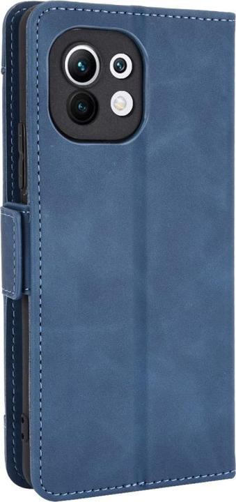 Produktbild Cover-Discount Xiaomi Mi 11 - Etui mit vielen Kartenfächer blau (Xiaomi Mi 11)