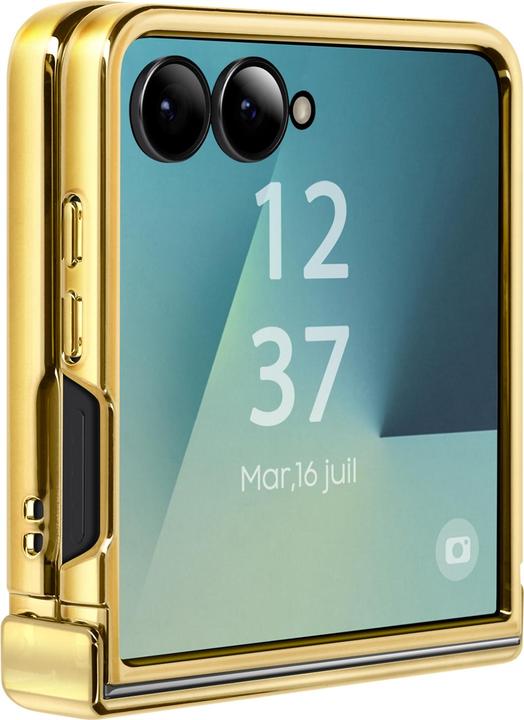 Produktbild Avizar Hülle Galaxy Z Flip 7 Chrom Design (Samsung Galaxy Z Flip7)