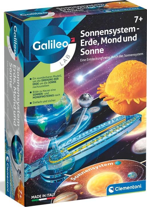 Produktbild Clementoni Galileo Lab Sonnensystem - Erde, Mond und Sonne - Das Weltall spielerisch erforschen für Kinder ab 7