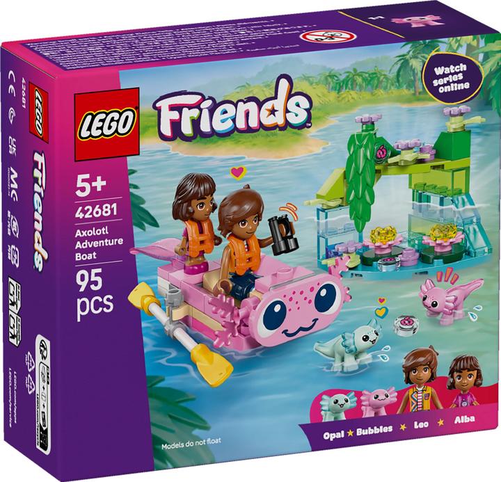 Immagine prodotto LEGO Axolotl-Abenteuerboot (LEGO Friends)