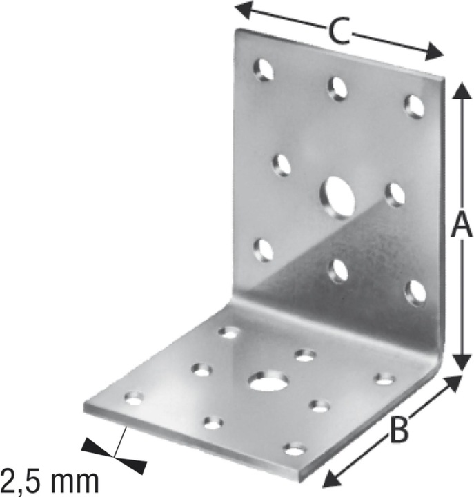 Actual product image Simpson Sst angle connector (Angle connector, 1 pcs.)