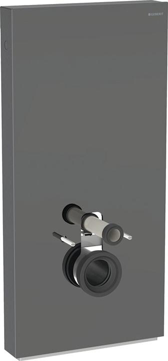 Geberit Monolith Sanitärmodul für Wand-WC, 101cm, Wasseranschluss seitlich, mit Anschlussstutzen