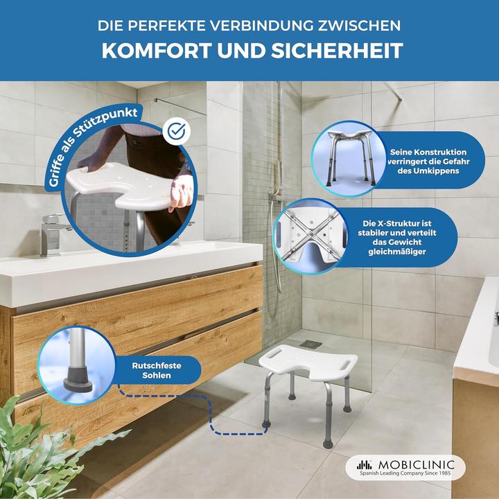 Produktbild Mobiclinic Duschhocker (100 kg)