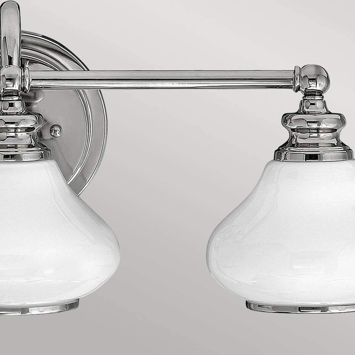 Thumbnail - Elstead Lighting, Wandleuchte + Deckenleuchte, Ainsley LED Wandleuchte G9 3-fach Poliertes Chrom IP44 (960 lm, G9)