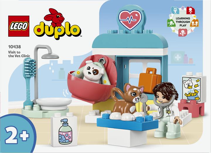 Actual product image LEGO DUPLO visit to the veterinary clinic (10438)