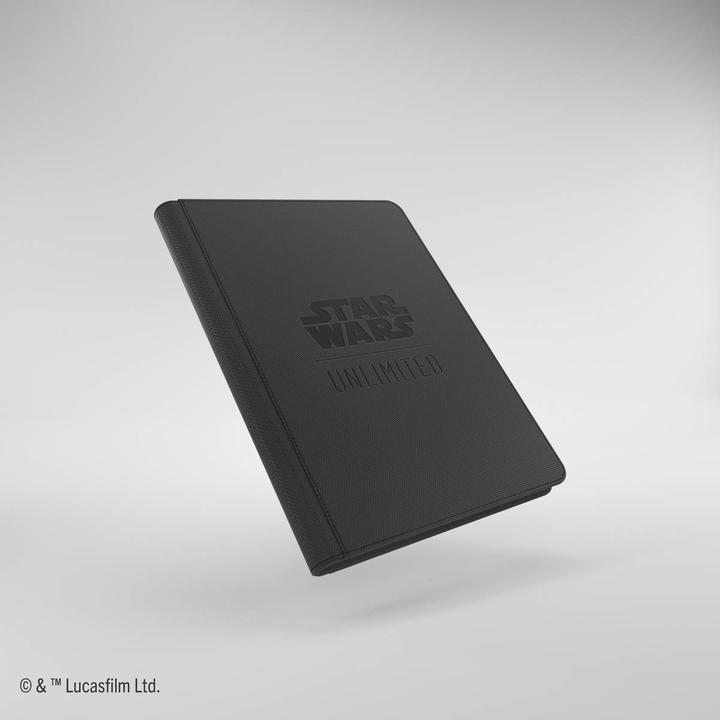 Actual product image Gamegenic GGS31050 - Star Wars: Unlimited Zip-Up Album 18-Pocket - Black