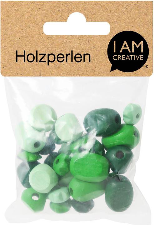 Produktbild I Am Creative Holzperlen Mischung
