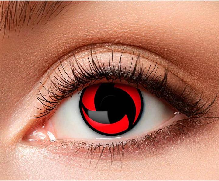 Image du produit Boland Lentilles de contact Mangekyou:Lentilles hebdomadaires (Rouge)